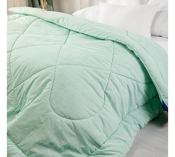 Изображение товара Одеяло Ночь нежна эвкалипт, поплин, 2,0 спальное, 172x205, компрессионное 4660056152458 ОдЭК2002155