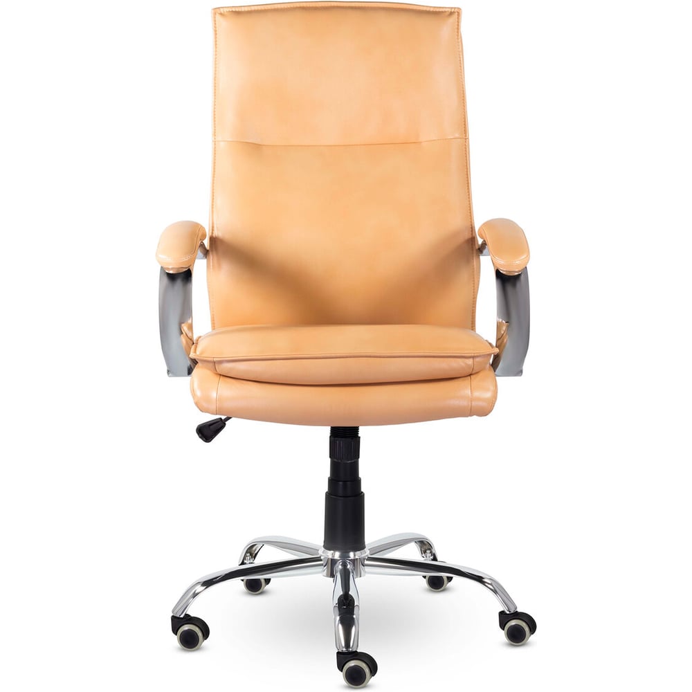 Изображение товара Офисное кресло BRABIX PREMIUM Cuba EX-542 из экокожи бежевое регулируемое