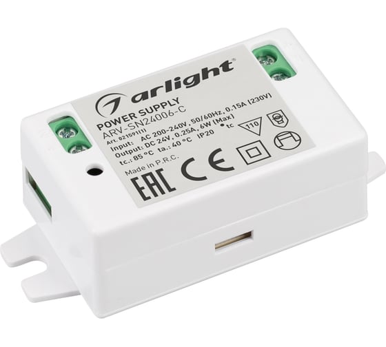 Изображение товара Блок питания Arlight ARV-SN24006-C 0215911