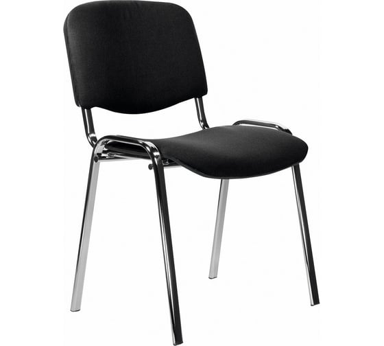 Изображение товара Стул Staff Iso Lite хром, ткань черная (С-11) CF-008 532565