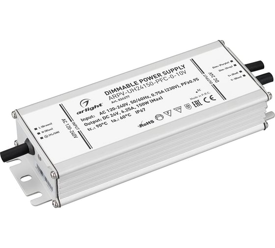 Изображение товара Блок питания Arlight ARPV-UH24150-PFC-0-10V 024277