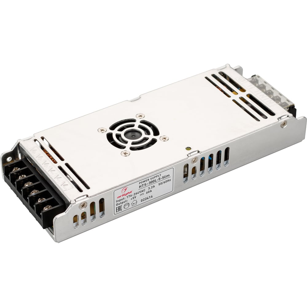 Изображение товара Блок питания Arlight HTS-300L-5-Slim 022414