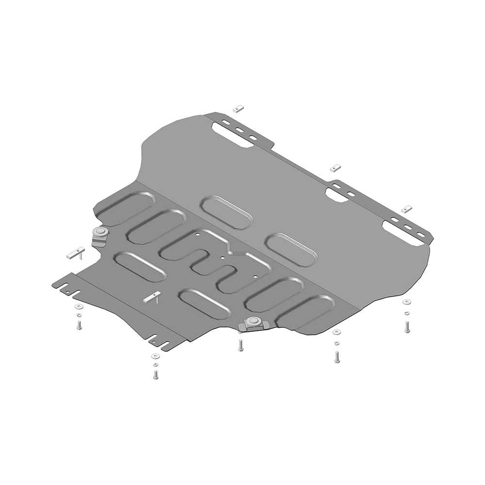 Стальная защита двигатель, КПП, Ford Focus II/Ill ООО Трио Сервис утюг focus excel dw5325d1