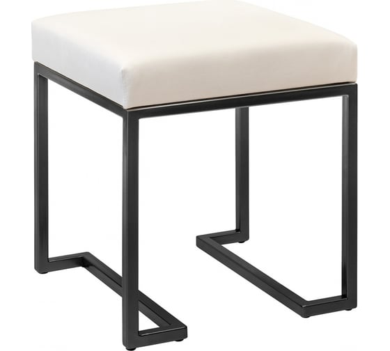 Изображение товара Пуф GreenWeen OMEGA черный, Ivory GW-PUF-OMEGA-B-I