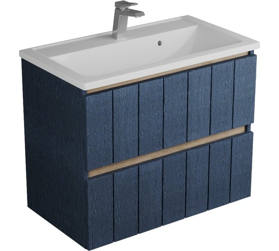 Изображение товара Тумба Veneciana Tellaro 80 под умывальник Mario 80 Индиго 58030