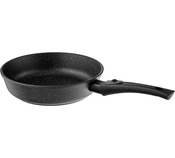 Изображение товара Сковорода VARI "Pietra" литая, с антипригарным покрытием "черный гранит", D28 см PR31228
