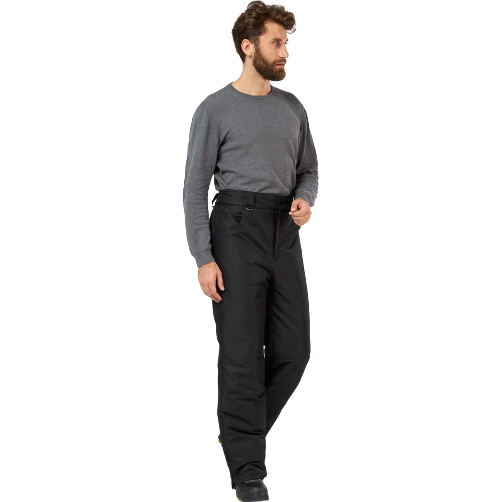 Изображение товара Брюки спецодежда Эксперт Дэлф черные р60-62 утепленные мужские