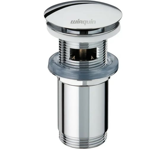 Изображение товара Выпуск Wirquin Клик-Клак L60 мм с переливом, латунь 30723390