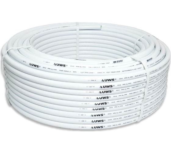 Изображение товара Многослойная труба UWS STANDART PPR-AL-PPR 16х2, 200 м 210330