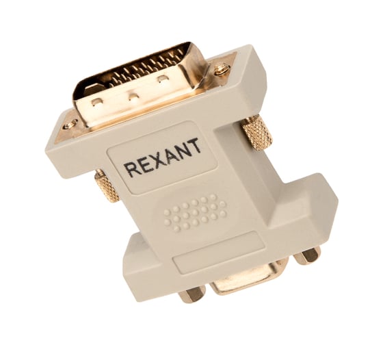 Изображение товара Переходник штекер REXANT DVI-I - VGA гнездо 17-6821