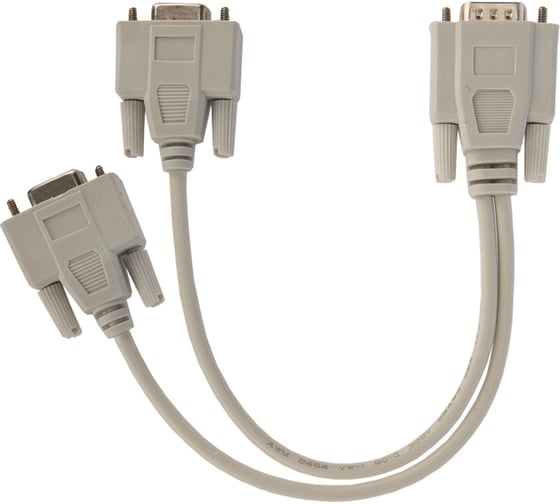 Изображение товара Разветвитель штекер REXANT VGA - VGA 2 гнезда провод 17-6834