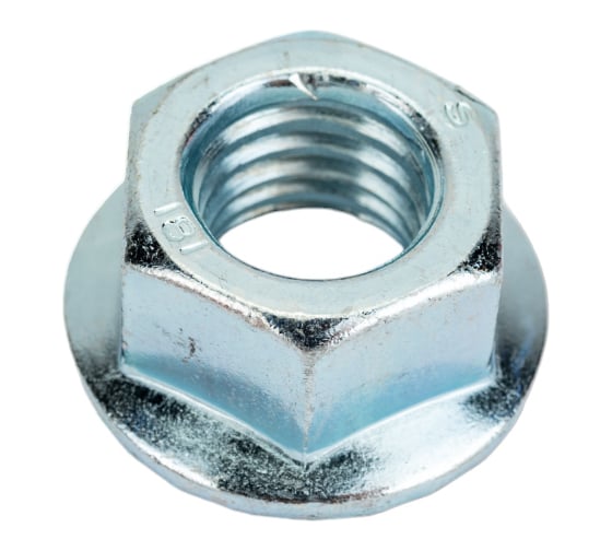 Изображение товара Гайка с фланцем STARFIX М12, цинк, класс прочности 6, DIN 6923, 25 шт. SMP2-66047-25