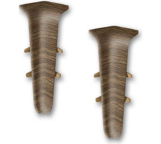 Изображение товара Внутренний угол для плинтуса IDEAL Классик 70 мм, 291 орех К-П70-В-Ф2 291 ОРХ