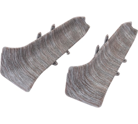 Изображение товара Внутренний угол для плинтуса IDEAL Классик 70 мм, 210 дуб пепельный К-П70-В-Ф2 210 дуб ПЕП