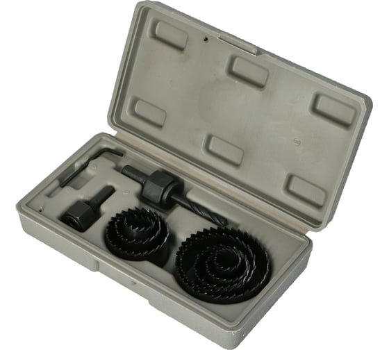 Изображение товара Пила кольцевая для дерева 11 предметов, 19 - 64 мм FASTER TOOLS 851