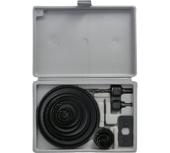 Изображение товара Коронки пильные по дереву 16 предметов, 19-127 мм FASTER TOOLS 4734