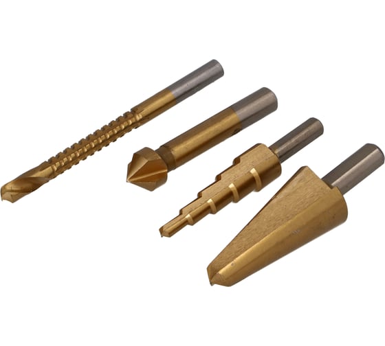 Изображение товара Набор сверло, фреза и зенковка FASTER TOOLS 5928