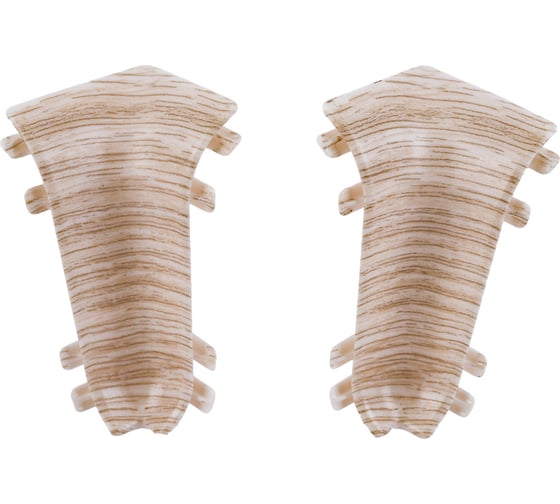 Изображение товара Внутренний угол для плинтуса IDEAL Классик 55 мм, 251 ясень К-П55-В-Ф2 251 ЯСН