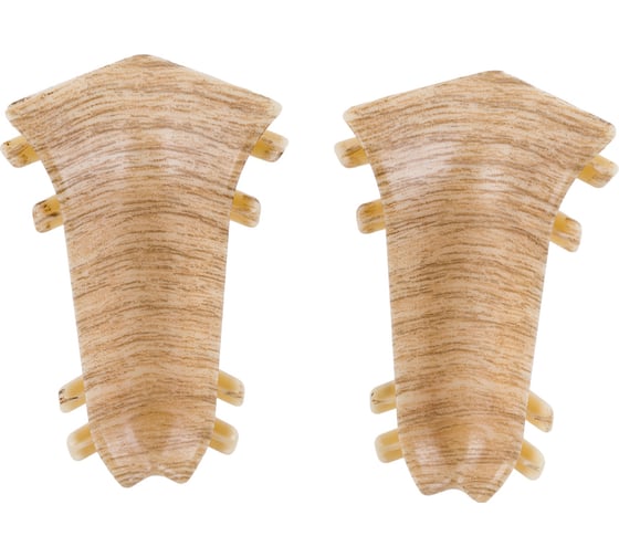 Изображение товара Внутренний угол для плинтуса IDEAL Классик 55 мм, 213 дуб северный К-П55-В-Ф2 213 дуб СЕВ