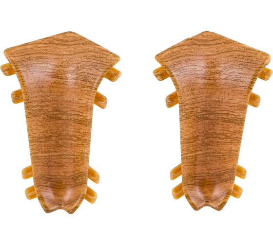 Изображение товара Внутренний угол для плинтуса IDEAL Классик 55 мм, 206 дуб коньячный К-П55-В-Ф2 206 дуб КНЧ