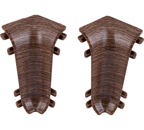 Изображение товара Внутренний угол для плинтуса IDEAL Классик 55 мм, 292 орех миланский К-П55-В-Ф2 292 ОРХ МИЛ