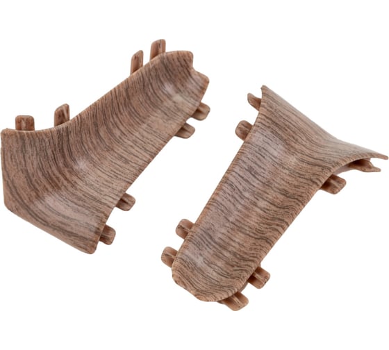 Изображение товара Внутренний угол для плинтуса IDEAL Классик 55 мм, 205 дуб капучино К-П55-В-Ф2 205 дуб КАП