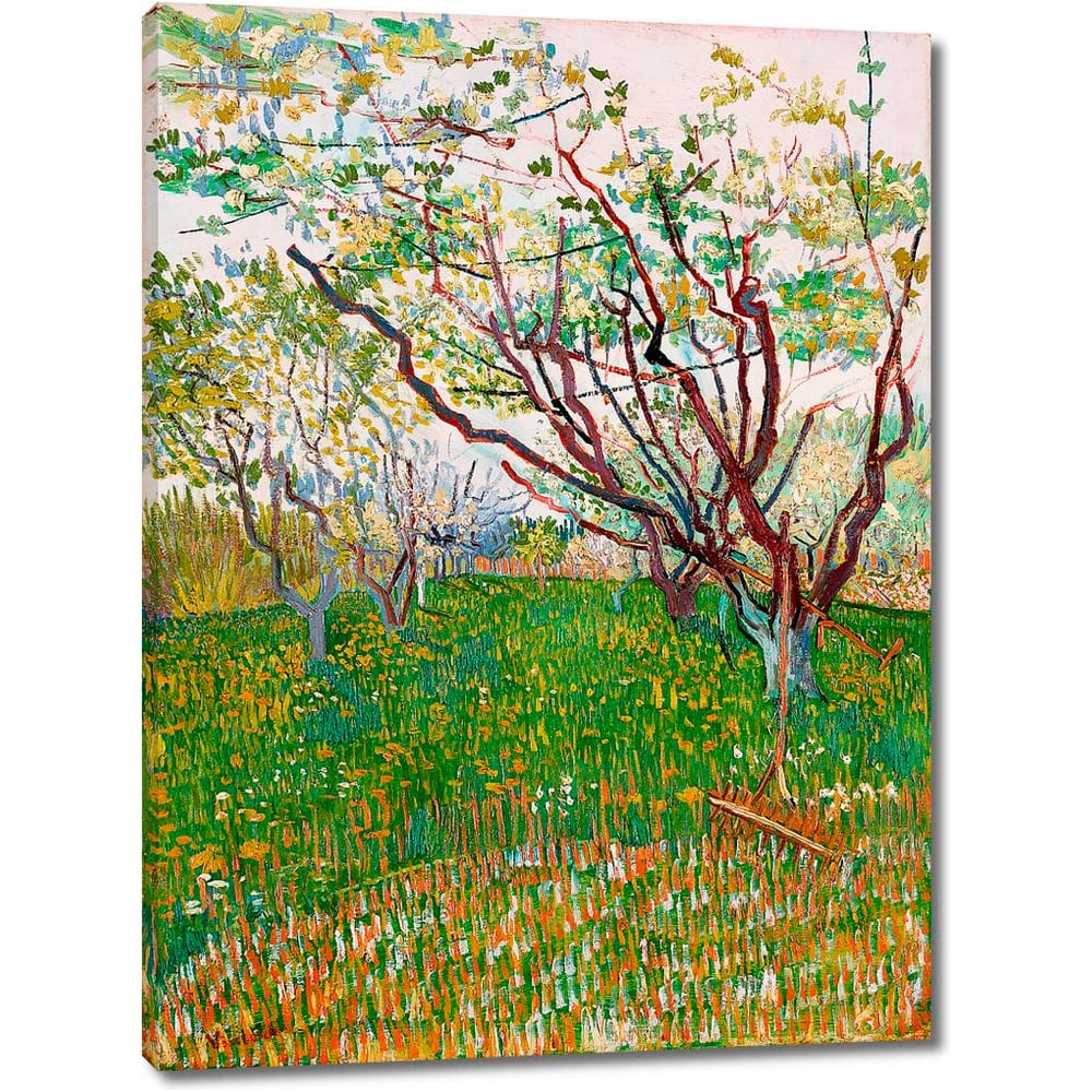 Изображение товара Картина Первое ателье репродукция Цветущий сад 60x81 на холсте