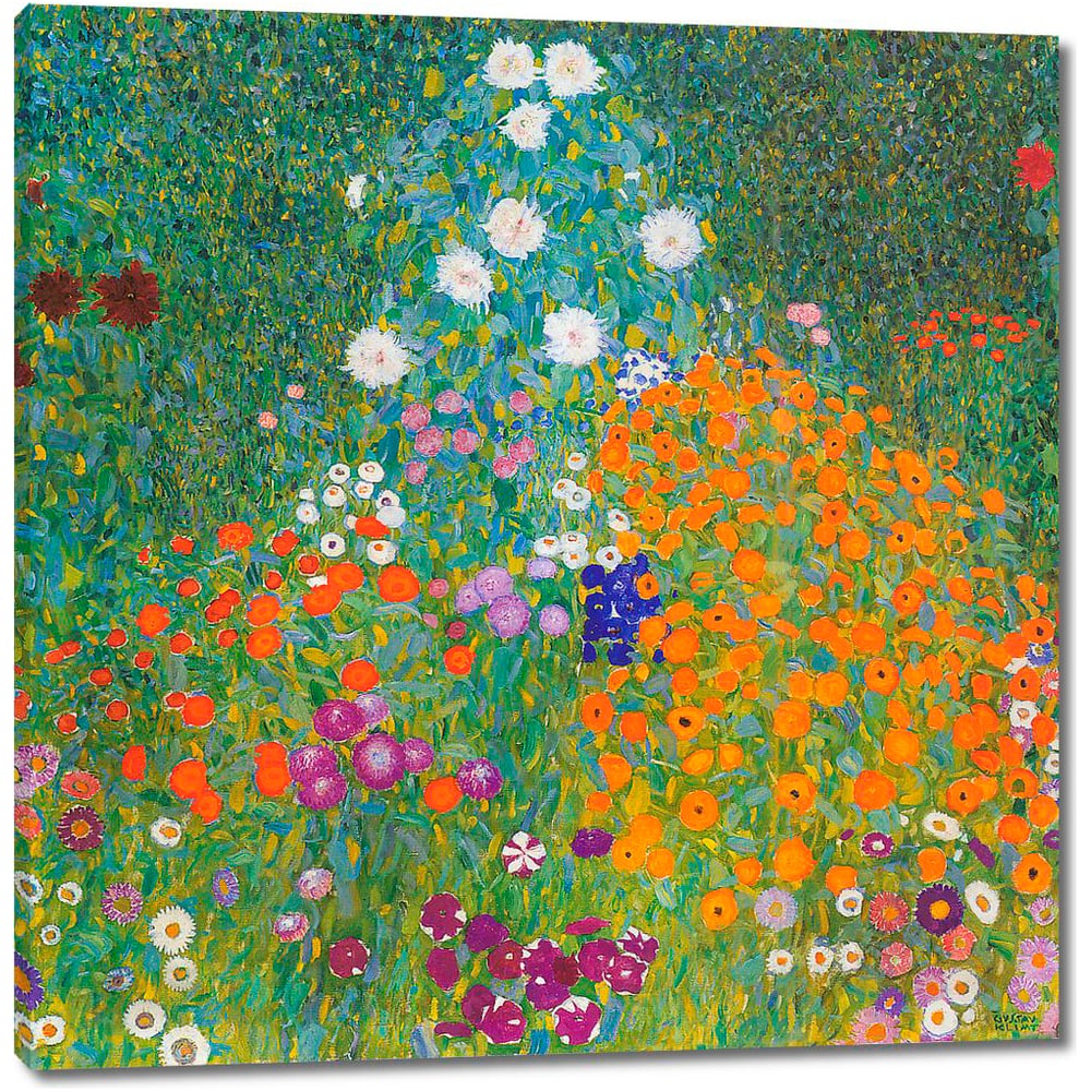 Изображение товара Картина репродукция Цветочный сад 79x82 см на холсте