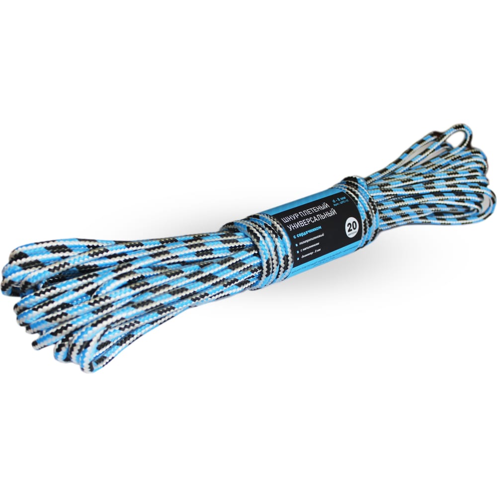 Плетенный универсальный шнур-веревка ООО ТПК Сигма плетенный универсальный шнур веревка ооо тпк сигма