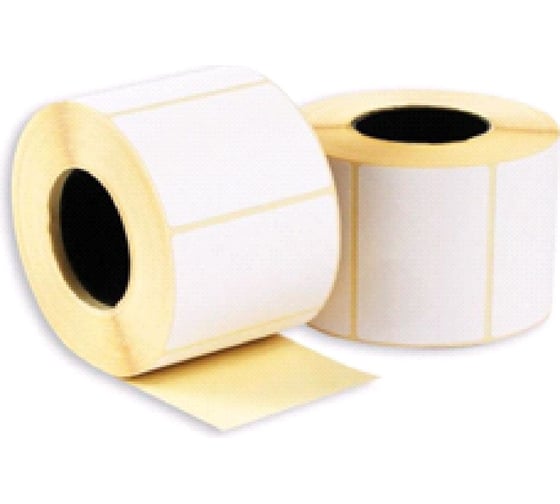 Изображение товара Самоклеящиеся этикетка CAS (58*30/900) УПАК 5 рулонов без препринта КОРЕЯ RBB1200000001198