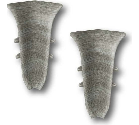 Изображение товара Внутренний угол для плинтуса IDEAL Классик 85 мм, 210 дуб пепельный К-П85-В-Ф2 210 дуб ПЕП