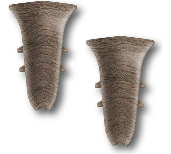 Изображение товара Внутренний угол для плинтуса IDEAL Классик 85 мм, 292 орех миланский К-П85-В-Ф2 292 ОРХ МИЛ