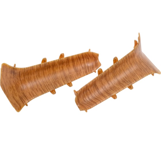 Изображение товара Внутренний угол для плинтуса IDEAL Классик 70 мм, 217 дуб темный К-П70-В-Ф2 217 дуб ТЕМ