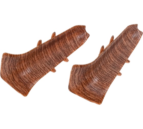 Изображение товара Внутренний угол для плинтуса IDEAL Классик 70 мм, 293 орех темный К-П70-В-Ф2 293 ОРХ ТЕМ