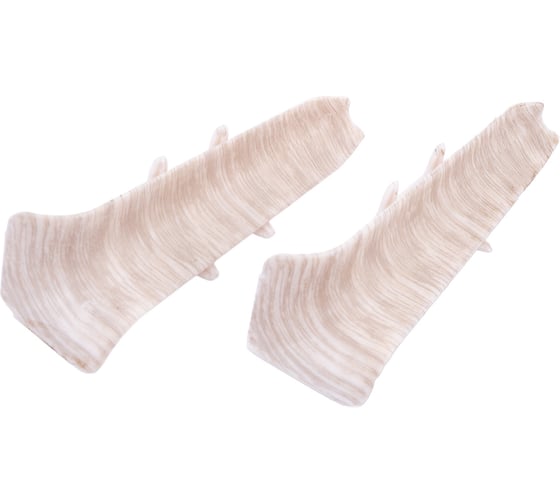 Изображение товара Внутренний угол для плинтуса IDEAL Классик 85 мм, 230 дуб айсберг К-П85-В-Ф2 230 дуб АЙС