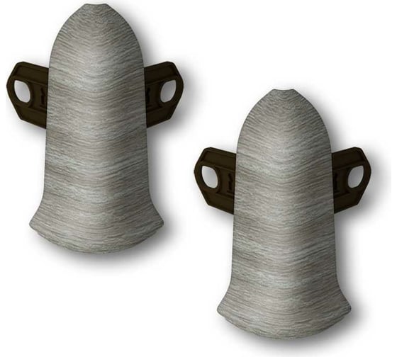 Изображение товара Наружный угол для плинтуса IDEAL Классик 85 мм, 210 дуб пепельный К-П85-Нк-Ф2 210 дуб ПЕП