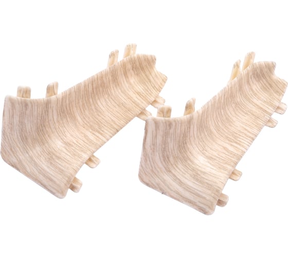 Изображение товара Внутренний угол для плинтуса IDEAL Классик 55 мм, 230 дуб айсберг К-П55-В-Ф2 230 дуб АЙС