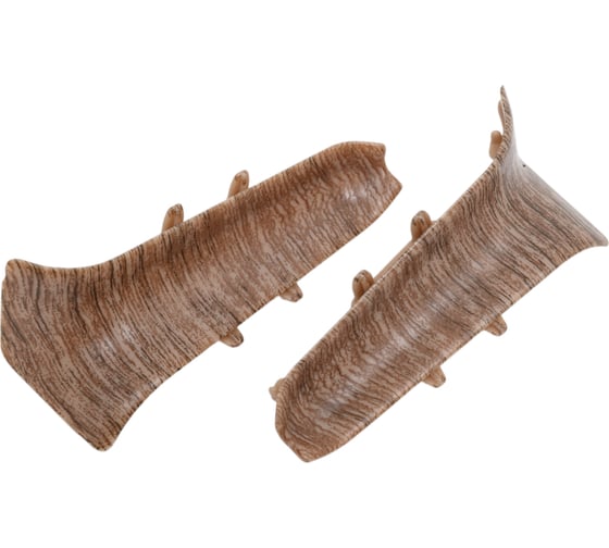 Изображение товара Внутренний угол для плинтуса IDEAL Классик 70 мм, 205 дуб капучино К-П70-В-Ф2 205 дуб КАП