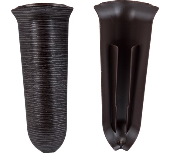 Изображение товара Наружный угол для плинтуса IDEAL Классик 85 мм, 303 венге темный К-П85-Нк-Ф2 303 ВНГ ТЕМ