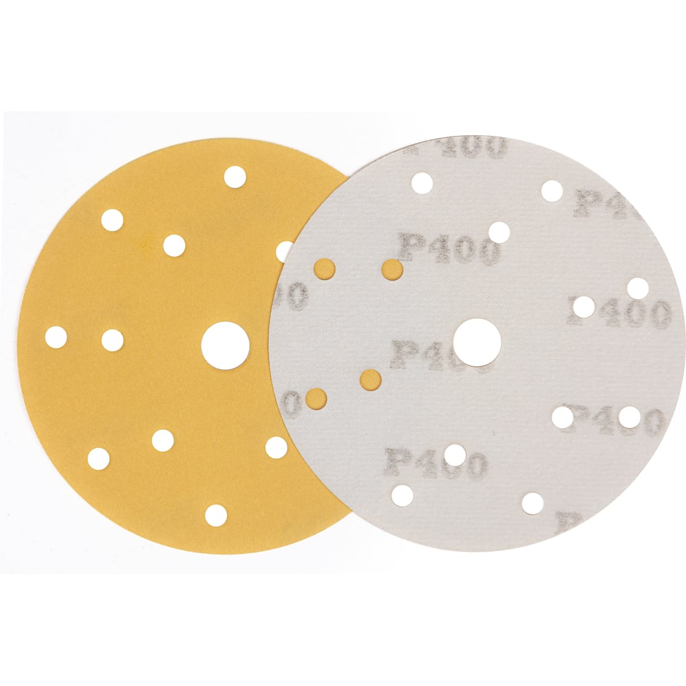 Изображение товара Шлифовальный круг на липучке Totflex 150 мм Р400, 10 шт для универсальной шлифовки