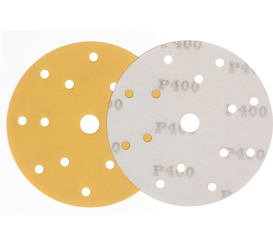 Изображение товара Шлифовальный круг на липучке 150 мм, Р400, 10 шт Totflex 4631163838962