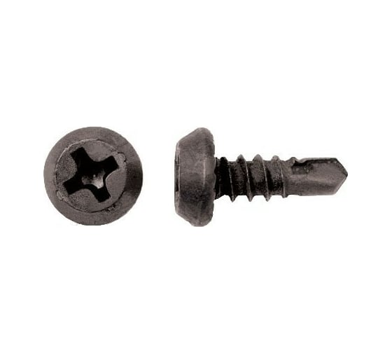 Изображение товара Саморез для листового металла STARFIX 3,5x11 мм, фосфат., со сверлом, 250 шт. SMP1-83743-250