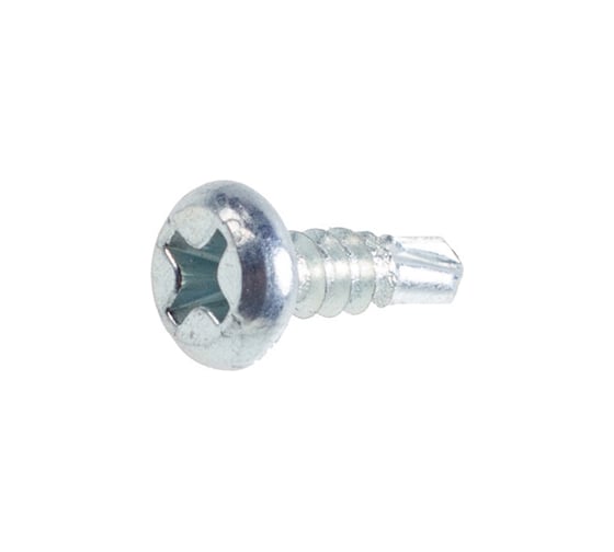 Изображение товара Саморез для листового металла STARFIX 3,5x11 мм, цинк, со сверлом, 50 шт. SMZ1-66544-50