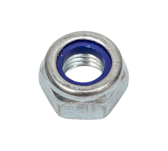 Изображение товара Гайка со стопорным кольцом STARFIX М10, цинк, класс прочности 5.8, DIN 985, 100 шт. SMC1-50738-100