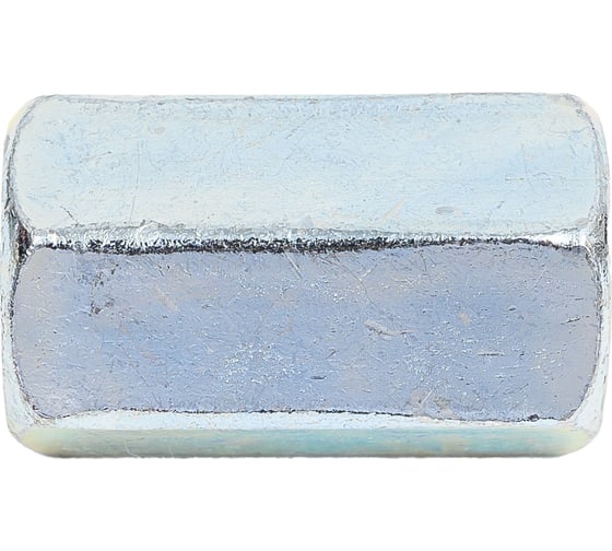 Изображение товара Соединительная гайка STARFIX М10, цинк, класс прочности 5.8, 2 шт. SMZ1-86963-2