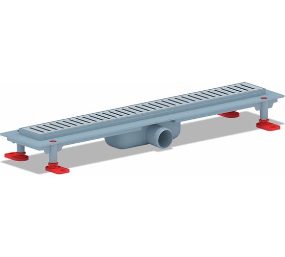 Изображение товара Линейный трап АНИ Пласт "Бимс" пластиковый, 550 мм сухой гидрозатвором, выпуск 40мм TLQ1455M