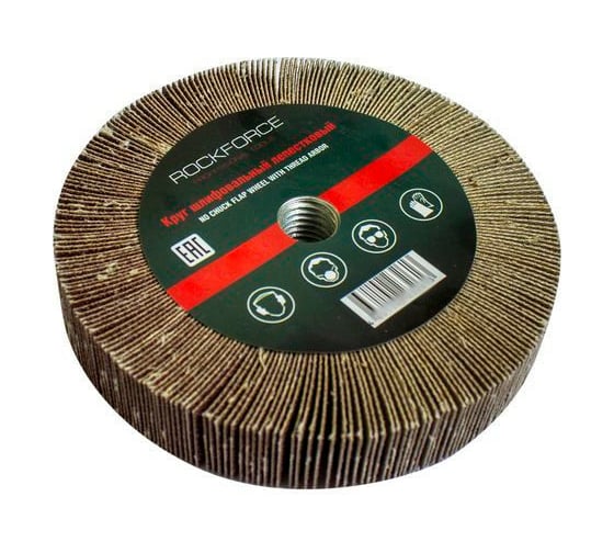 Изображение товара Круг лепестковый зачистной 115x20 мм, M14, №60 Rockforce RF-FD160F