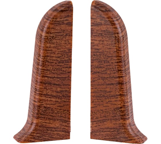 Изображение товара Торцевые заглушки для плинтуса IDEAL Классик 55 мм, 341 ольха К-П55-Тп-Ф1 341 ОЛХ