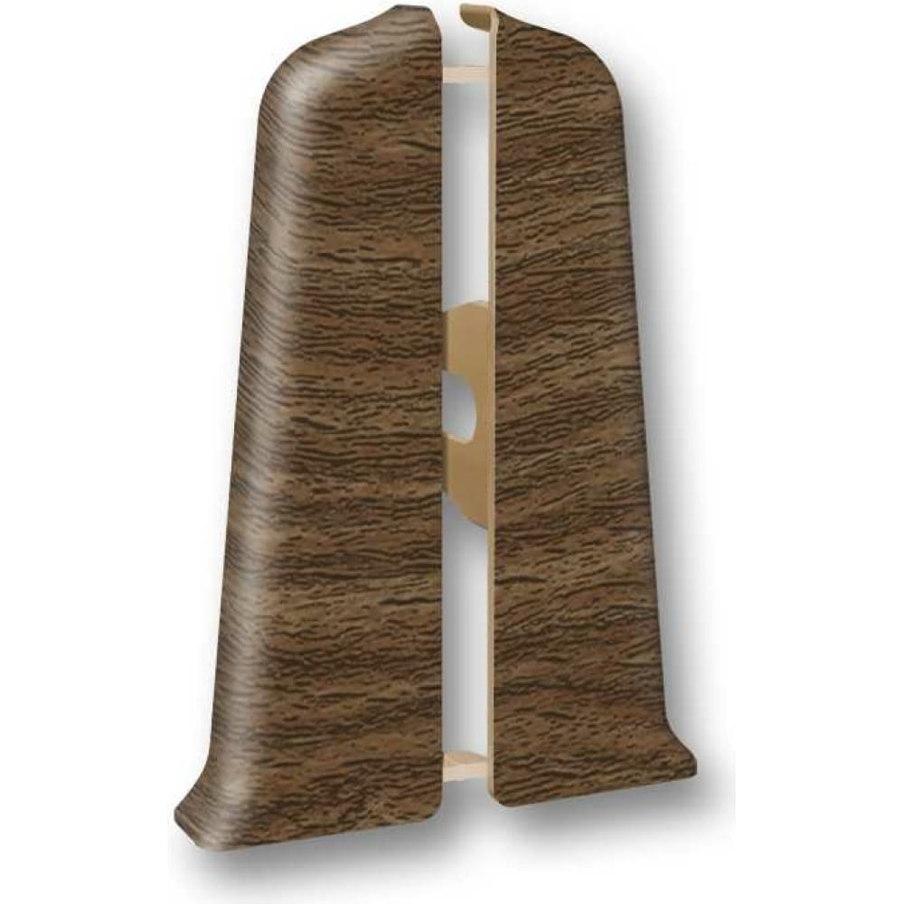 Торцевые заглушки для плинтуса Ideal ошейник зооник премиум классик кожаный двойной 41 53 х 3 см коричневый