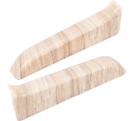 Изображение товара Торцевые заглушки для плинтуса IDEAL Классик 70 мм, 262 клен вермонт К-П70-Тп-Ф1 262 КЛН ВРМ